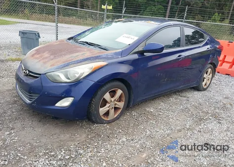 2012 Hyundai Elantra Gls из США, поврежденный, VIN 5NPDH4AE3CH074015